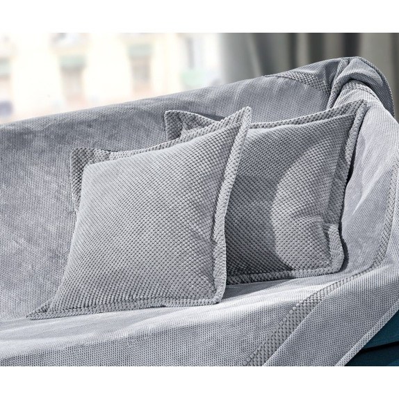 Μαξιλαροθήκη Διακόσμησης Guy Laroche Rubicon Silver 45x45