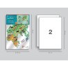Αυτοκόλλητα Βινυλίου Για Τοίχο Ango World Map Extra Large 18301