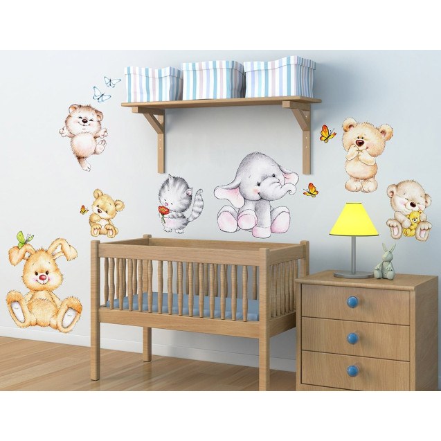 Αυτοκόλλητα Βινυλίου Για Τοίχο Ango Cute...