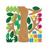 Αυτοκόλλητα Αφρώδη Ango Apple Tree Large 18001