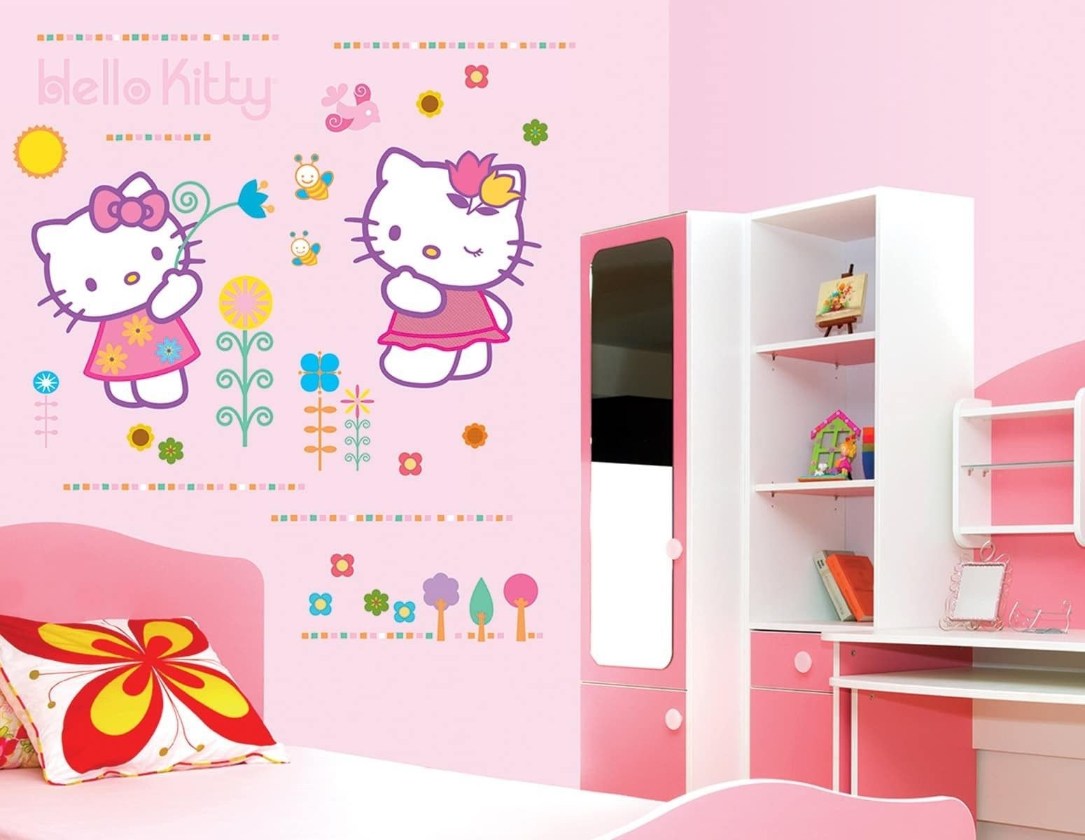 Αυτοκόλλητα Τοίχου Ango Hello Kitty Extra Large 5193