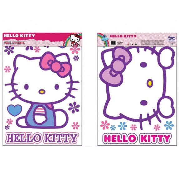 Αυτοκόλλητα Τοίχου Ango Hello Kitty Extra Large 5204