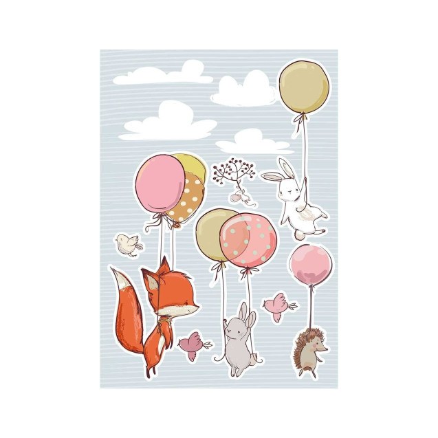 Αυτοκόλλητα Βινυλίου Για Τοίχο Ango Flying...