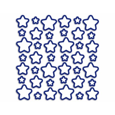 Αυτοκόλλητα Φωσφορίζοντα Για Τοίχο Ango Glow Star Medium 54506