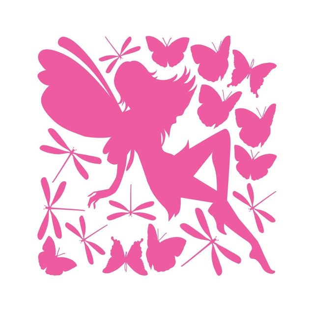 Αυτοκόλλητα Φωσφορίζοντα Τοίχου Medium Ango...