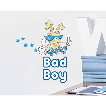 Αυτοκόλλητα Βινυλίου Για Τοίχο Ango Bad Boy Extra Small 11006