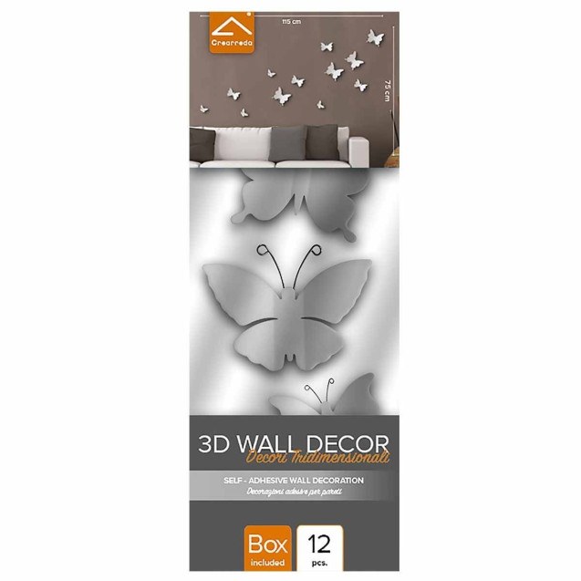 Αυτοκόλλητα 3D Πολυπροπυλενίου Ango White...