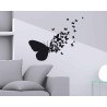 Αυτοκόλλητα Βινυλίου Για Τοίχο Medium Ango Butterflies Silhouettes 54110