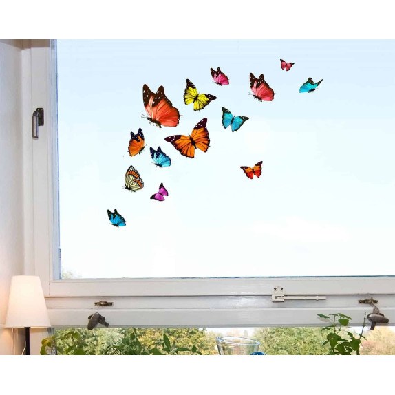 Αυτοκόλλητα Βινιλίου Διπλής Όψης Για Τζάμι Small Ango...