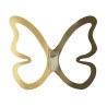 Αυτοκόλλητα 3D Πολυπροπυλενίου Ango Gold Butterflies 24011