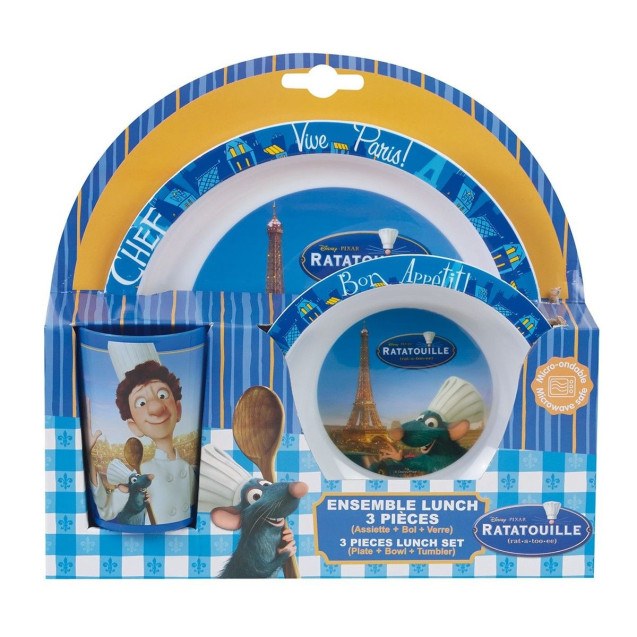 Σετ Φαγητού 3 Τεμαχίων Ango Ratatouille Disney...