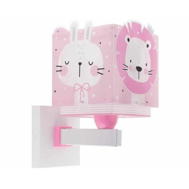 Παιδική Απλίκα Τοίχου Ango Baby Jungle Pink...