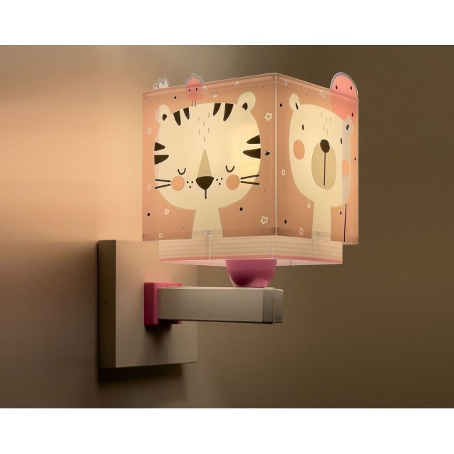 Παιδική Απλίκα Τοίχου Ango Baby Jungle Pink...