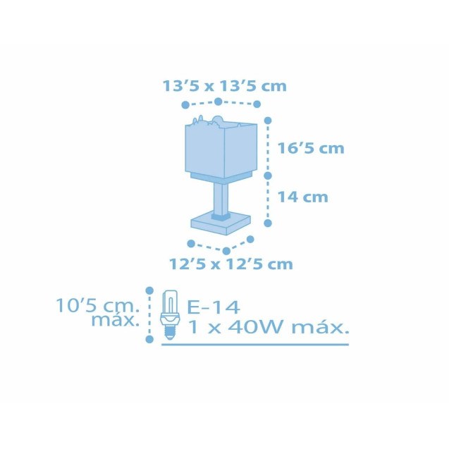 Παιδικό Πορτατίφ Ango Baby Jungle Blue 63111 T