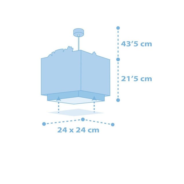 Παιδικό Φωτιστικό Οροφής Μονόφωτο Ango Baby...