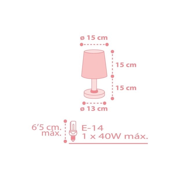 Παιδικό Πορτατίφ Ango Starlight Pink 82211 S