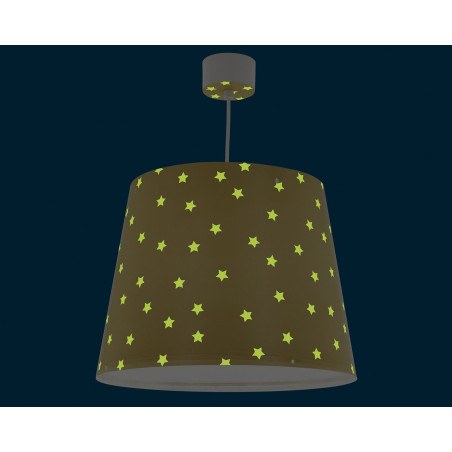Παιδικό Φωτιστικό Οροφής Μονόφωτο Ango Starlight Yellow 82212 A