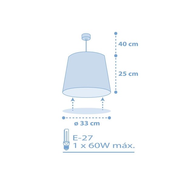 Παιδικό Φωτιστικό Οροφής Μονόφωτο Ango...