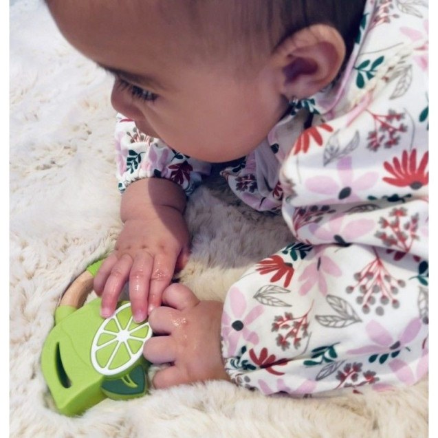 Μασητικό-Κρίκος Οδοντοφυίας Nibbling Lime BR76284