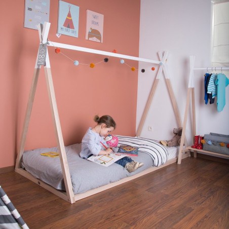 Βάση Στρώματος ChildHome Tipi Natural BR72928 70x140
