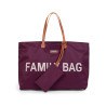 Τσάντα Αλλαγής ChildHome Family Bag Aubergine BR75999