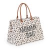 Τσάντα Αλλαγής ChildHome Mommy Bag Big Canvas Leopard BR74392