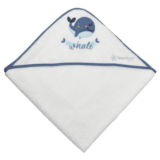 Μπουρνούζι Κάπα Bebe Stars Whale 3102