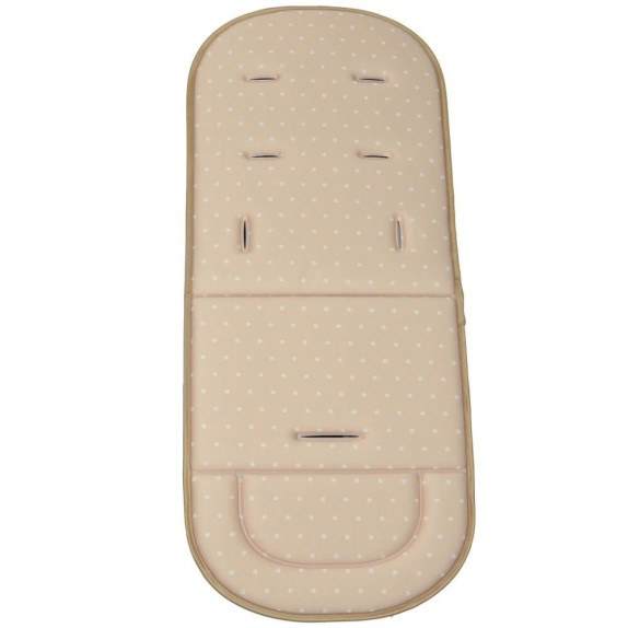 Κάλυμμα Καροτσιού Bebe Stars Polka Dot Beige 208-182