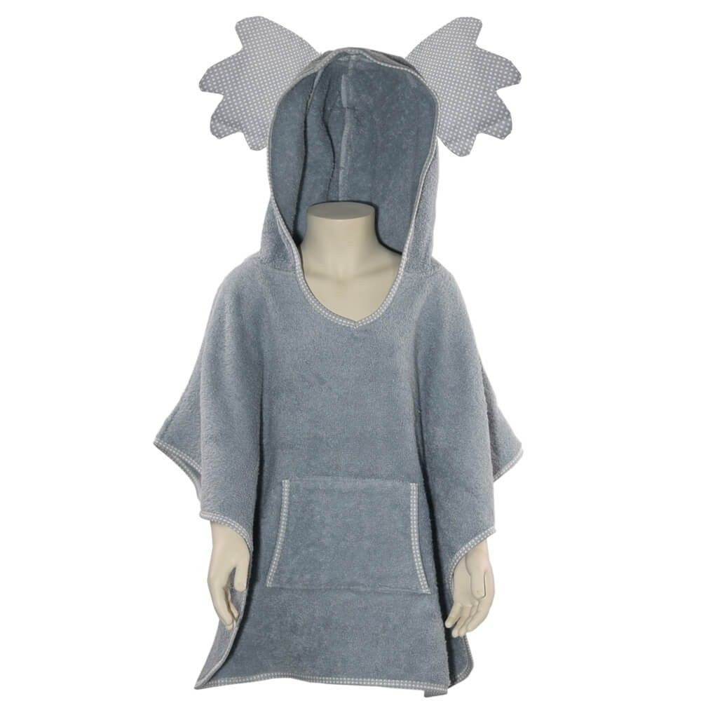 Bebe Stars Μπουρνούζι Κάπα Bebe Stars Poncho Grey 3186
