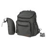 Τσάντα Αλλαξιέρα Πλάτης Bebe Stars με USB Graphite 590-188