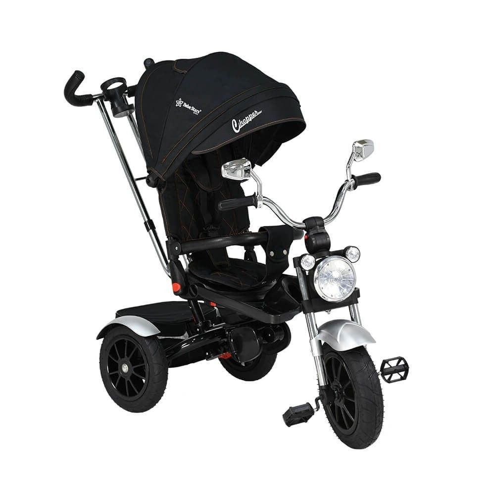 Bebe Stars Ποδηλατάκι Τρίκυκλο Bebe Stars Chopper 6 in 1 Black 814-188