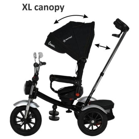 Ποδηλατάκι Τρίκυκλο Bebe Stars Chopper 6 in 1 Black 814-188