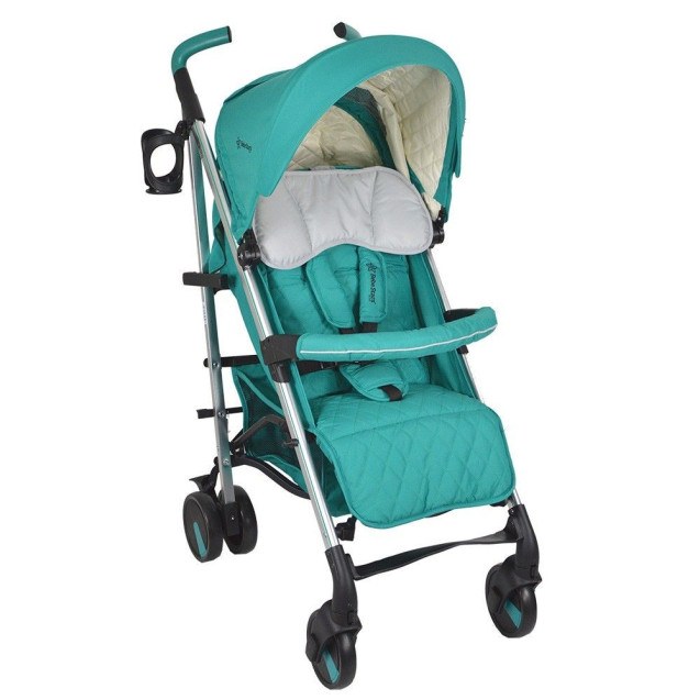 Καρότσι Bebe Stars Mito Aqua με Ποδόσακο 182-181