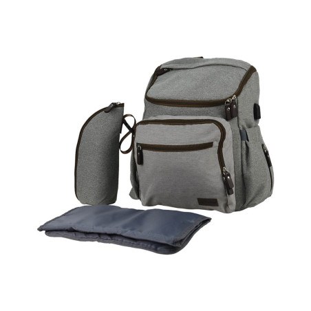 Τσάντα Αλλαξιέρα Πλάτης Bebe Stars με USB Pure 590-182