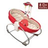 Κούνια & Ρηλάξ Snooze 3in1 Bebe Stars Red 324-180
