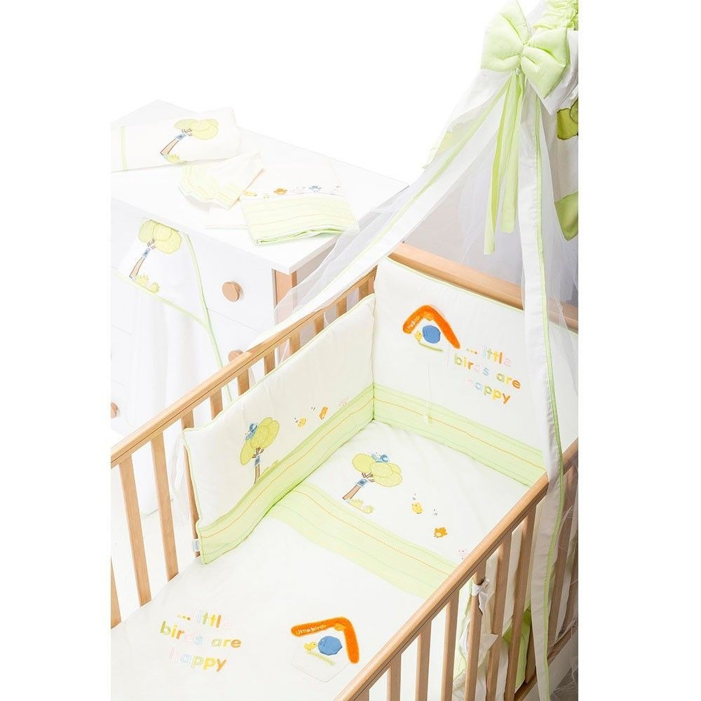 Bebe Stars Σετ Προίκας Μωρού 4Τμχ Bebe Stars Little Birds 2010