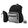 Τσάντα Αλλαξιέρα Πλάτης Bebe Stars με USB Moon Grey 590-189
