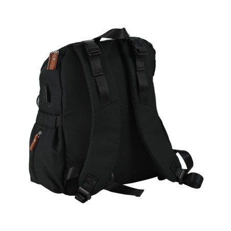 Τσάντα Αλλαξιέρα Πλάτης Bebe Stars με USB Moon Grey 590-189
