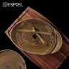 Πιατέλα Espiel Typhoon Καφέ TLW107K4 36x24,5x2,5εκ