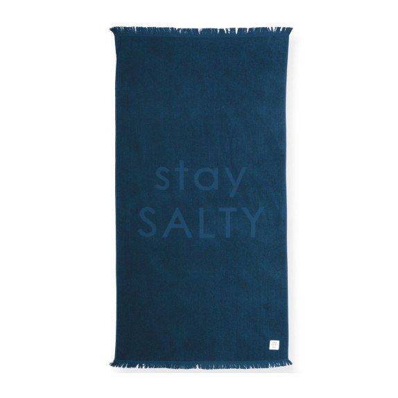 Πετσέτα Θαλάσσης Nef-Nef Stay Salty 90x170 Blue