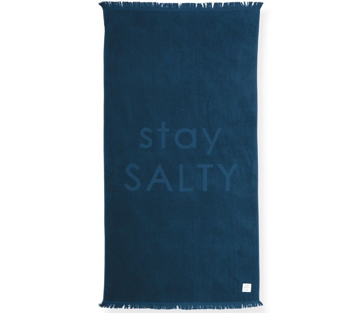 Πετσέτα Θαλάσσης Nef-Nef Stay Salty 90x170 Blue