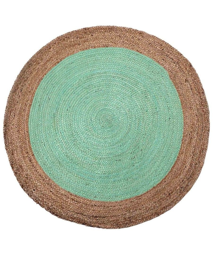 Χαλί Στρόγγυλο Silk Fashion 1702 Mint 150cm