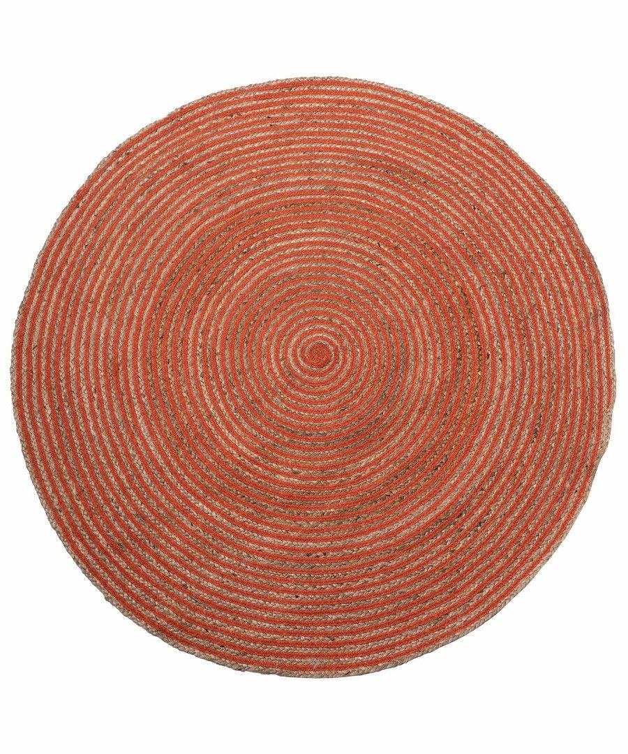 Χαλί Στρόγγυλο Silk Fashion 1723 Teracotta 150cm