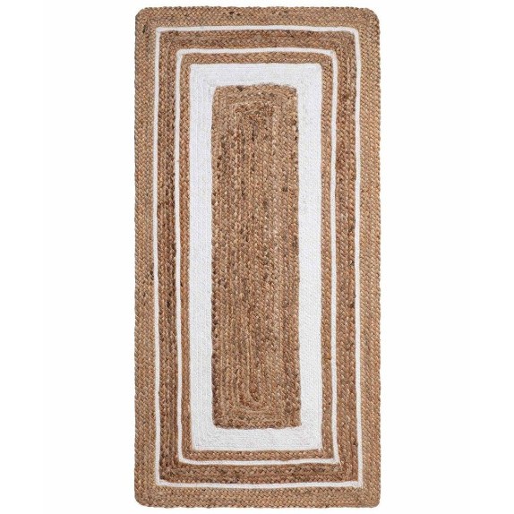 Χαλί Διαδρόμου Silk Fashion 1726 Natural/White 70x160cm