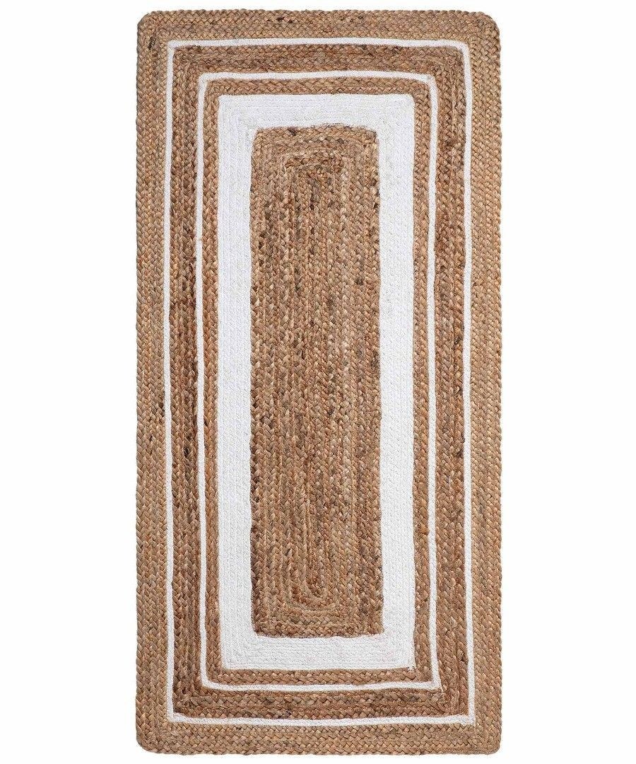 Χαλί Στρόγγυλο Silk Fashion 1727 Natural/White 160x230c