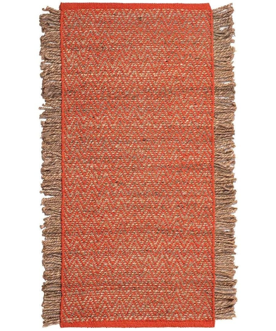 Χαλί Διαδρόμου Silk Fashion 1742 Salmon 60x130cm