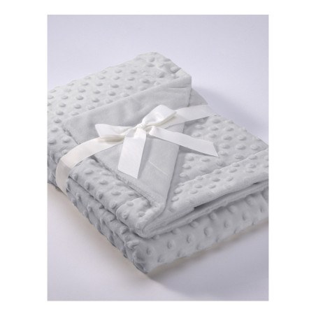 Κουβέρτα  Mora  Copitos 80Χ110  Γκρι   100% Polyester