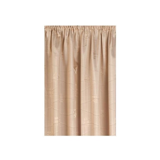 Omega Home Des.202 Κουρτίνα Ζακάρ (1Φύλλο) 145X270
