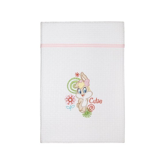 Baby Looney Tunes Des.27 Κουβέρτα Πικέ Κούνιας