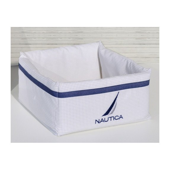 Nautica Des 924 Καλάθι Καλλυντικών  Μπεζ Καρρώ 25X12